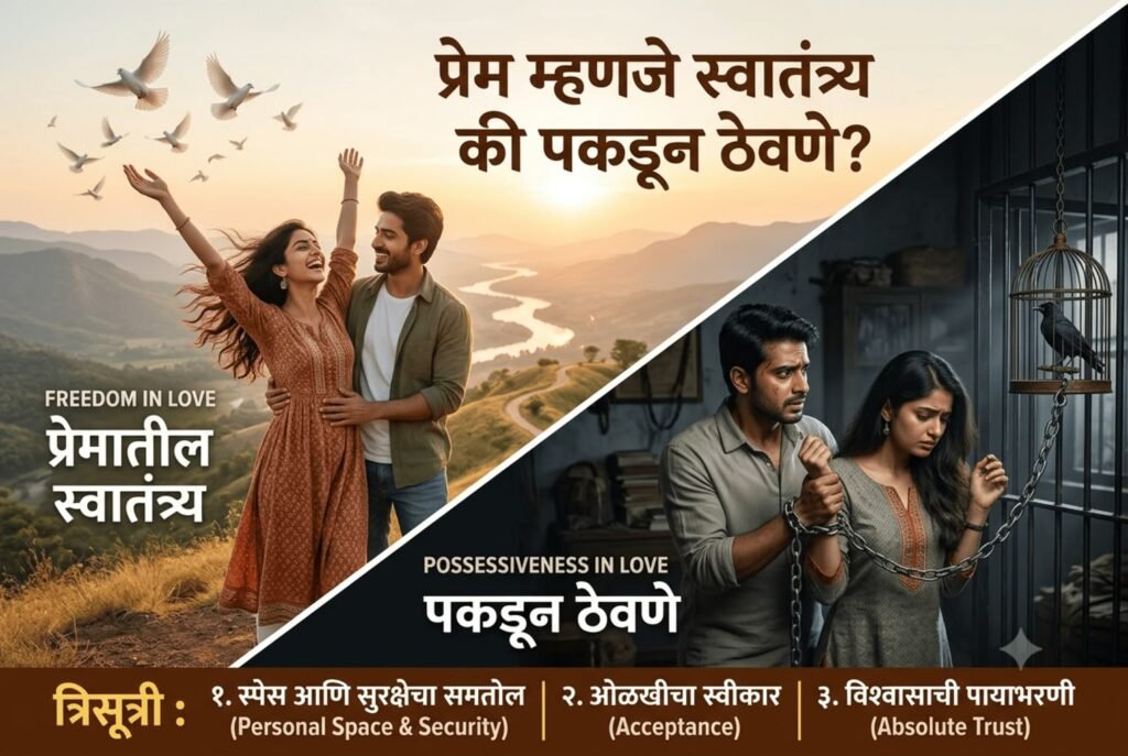 blog8 प्रेम म्हणजे स्वातंत्र्य की पकडून ठेवणे