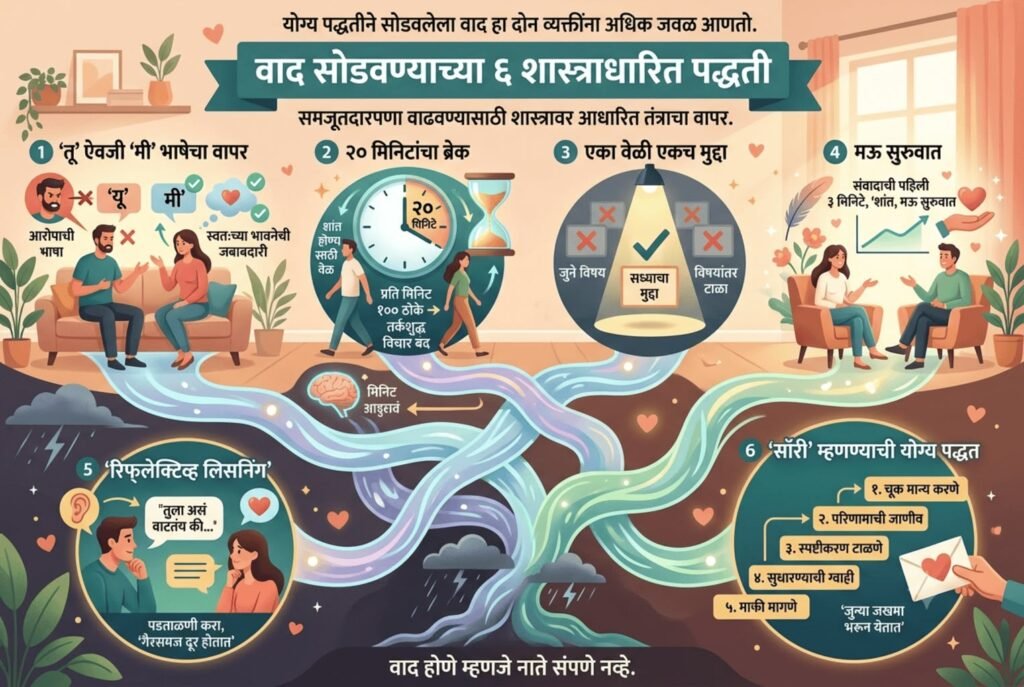 वाद होतातच… पण ते सोडवायचे कसे? blog4 वाद होतातच